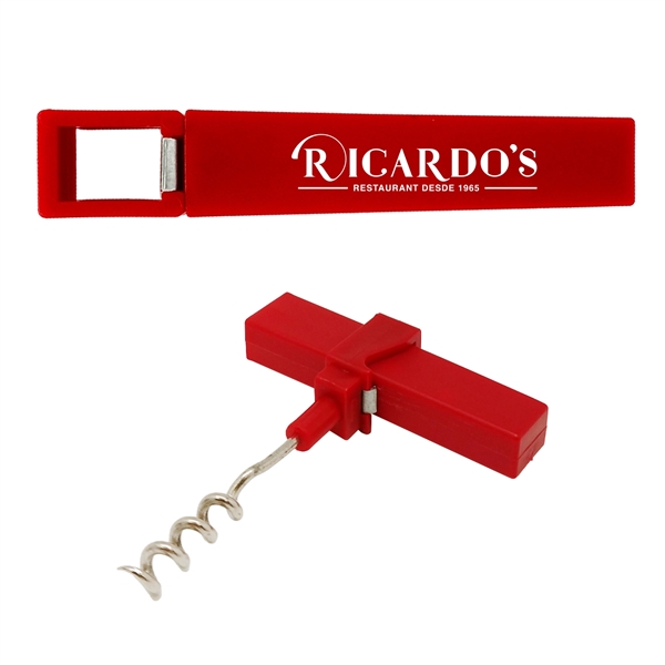 This multifunction tool features a bottle opener and removable corkscrew. Features... from ASI 52710 Lincoln Line