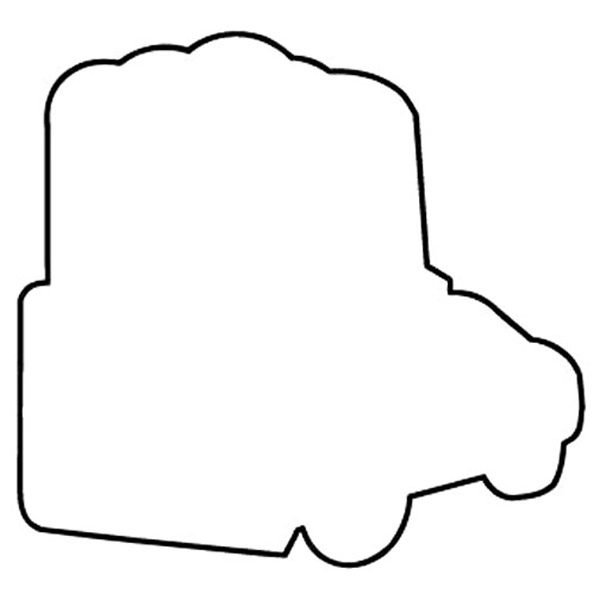 Magnets - Stock Shape Collection - Full Color. Vacuum truck shaped.... from ASI 80210 Quikey Mfg Co Inc / Quikey Line