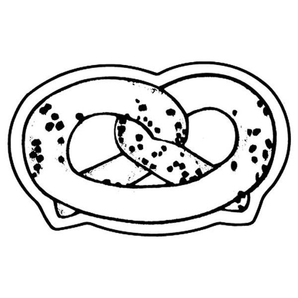 Magnets - Stock Shape Collection - Full Color. Pretzel shaped.... from ASI 80210 Quikey Mfg Co Inc / Quikey Line