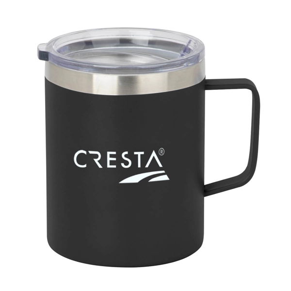 12 oz. double insulated stainless steel coffee mug.... from ASI 63549 Jornik Manufacturing Corp / Jornik