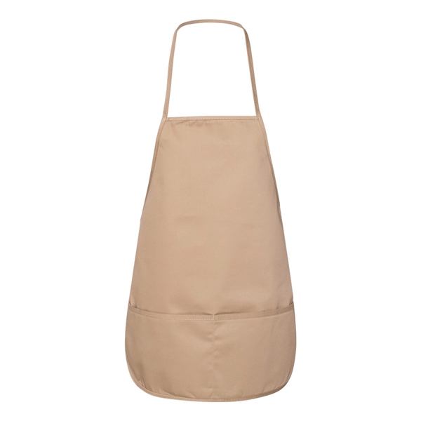 Cotton/polyester twill two pocket apron. Blank.... from ASI 84358 S&S Activewear