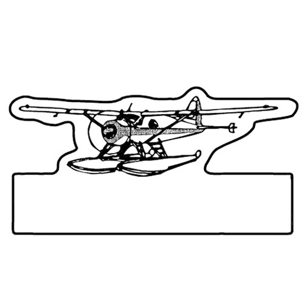 Magnets - Stock Shape Collection - Full Color. Airplane shaped.... from ASI 80210 Quikey Mfg Co Inc / Quikey Line