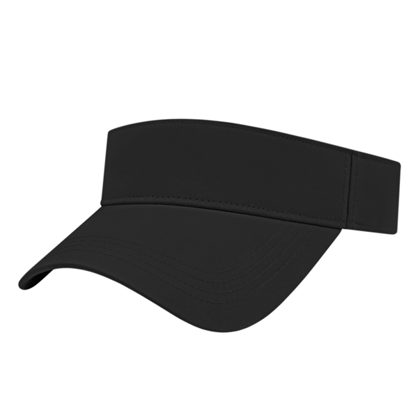 Standard pre-curved visor with a stretchable hook & loop closure.... from ASI 43792 Cap America Inc