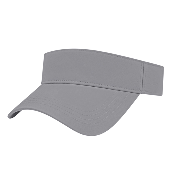 Standard pre-curved visor with a stretchable hook & loop closure.... from ASI 43792 Cap America Inc