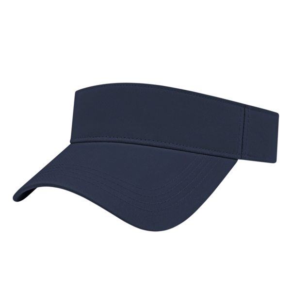 Standard pre-curved visor with a stretchable hook & loop closure.... from ASI 43792 Cap America Inc