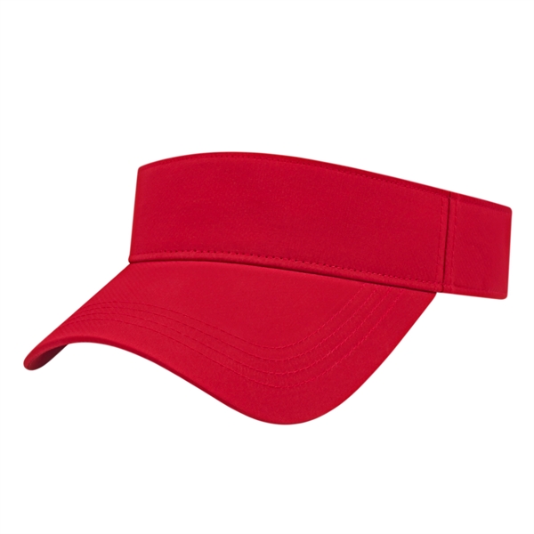 Standard pre-curved visor with a stretchable hook & loop closure.... from ASI 43792 Cap America Inc