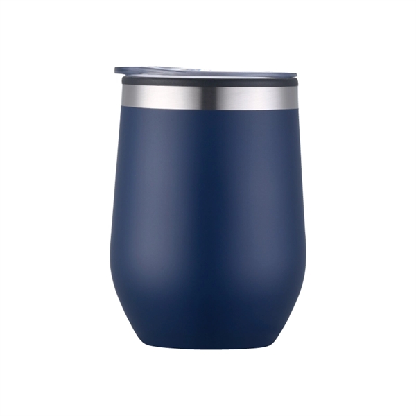 12 oz. stemless wine glass made of stainless steel with a... from ASI 57655 STOPNGO Line