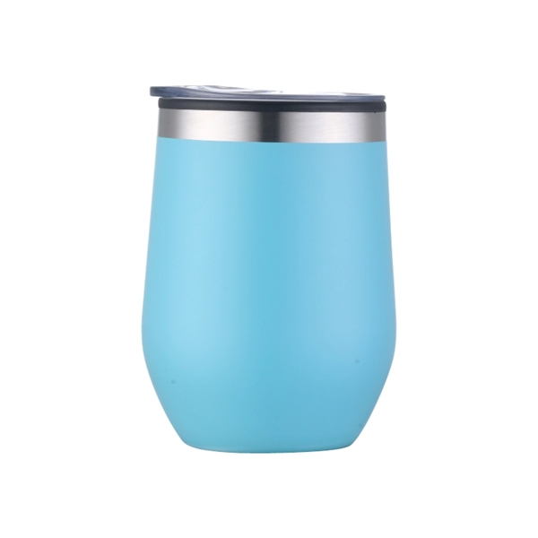 12 oz. stemless wine glass made of stainless steel with a... from ASI 57655 STOPNGO Line