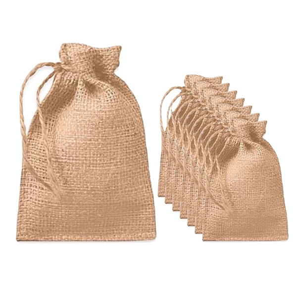 Jute Drawstring Bags... from ASI 89971 Stuff A Mug
