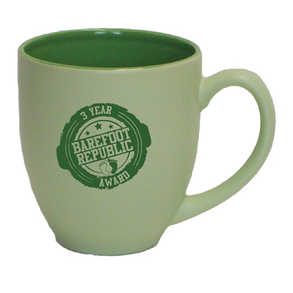 16 Oz. Sorbet Bistro matte finish ceramic mug.... from ASI 74245 Nordic Co Inc / Nordic Nordic Promos