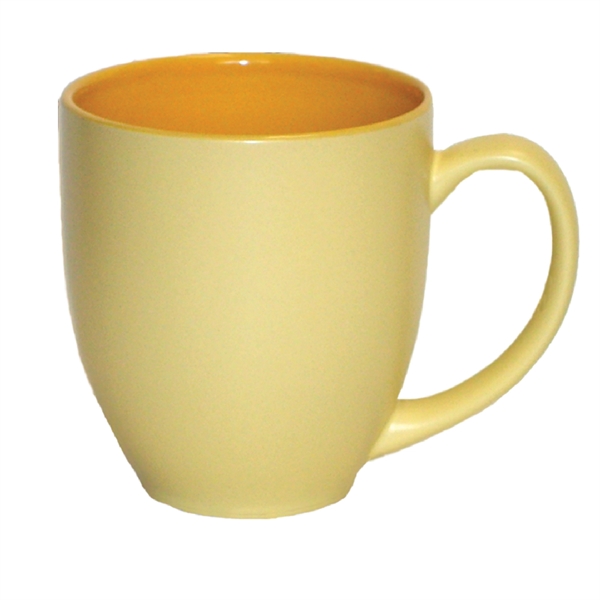 16 Oz. Sorbet Bistro matte finish ceramic mug.... from ASI 74245 Nordic Co Inc / Nordic Nordic Promos