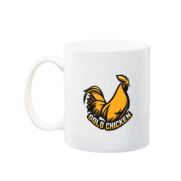 Full color C-handle white ceramic mug holds 11 or 15 oz.... from ASI 79840 The Proinnovative Line / Proinnovative Line