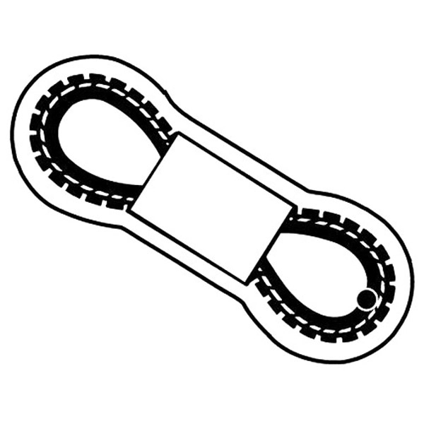 Key Tags - Soft Vinyl - Spot Color Screen Print -... from ASI 80210 Quikey Mfg Co Inc