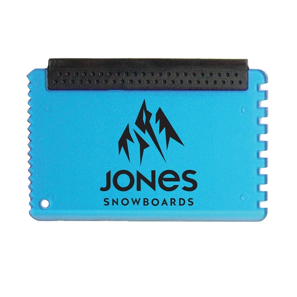 Business card sized ice scraper.... from ASI 52710 Lincoln Line