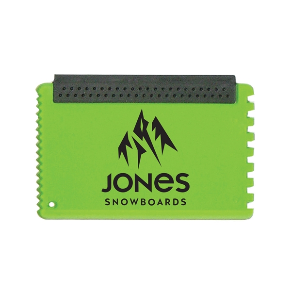 Business card sized ice scraper.... from ASI 52710 Lincoln Line