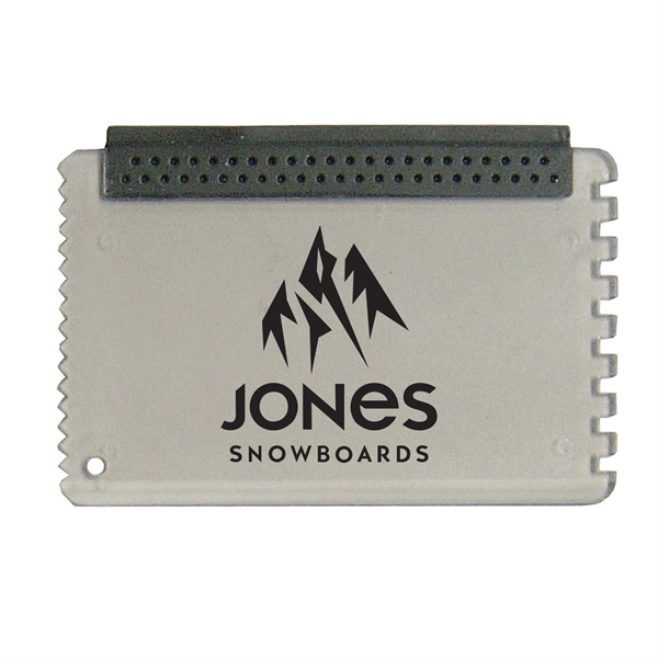 Business card sized ice scraper.... from ASI 52710 Lincoln Line