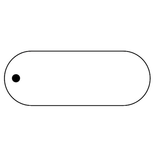 Key Tags - Soft Vinyl - Spot Color Screen Print -... from ASI 80210 Quikey Mfg Co Inc