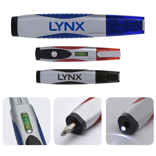 Flashlight, screwdriver, level combination tool.... from ASI 52710 Lincoln Line