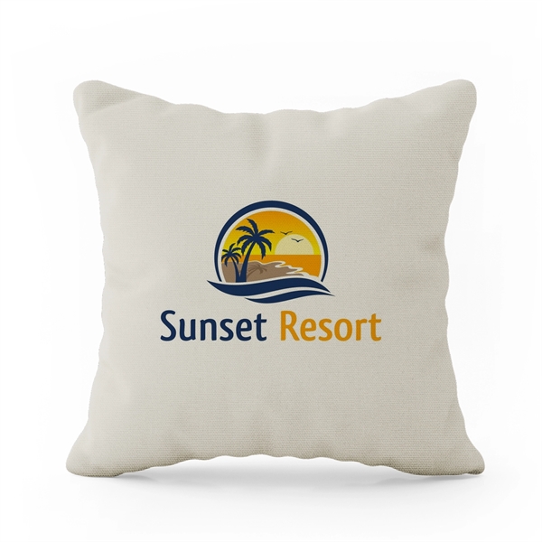 Sublimated full color throw pillow case... from ASI 98766 Yanlee Trading Co Ltd / Delite Promotional Products