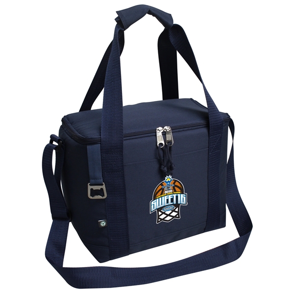 This eco-friendly recycled PET cooler is big enough to carry food... from ASI 79384 Preferred Nation Inc