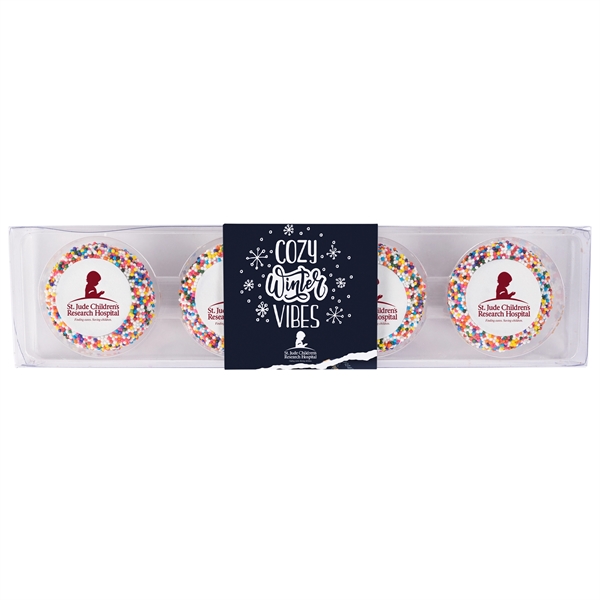 Custom Dipped Sandwich Cookie... from ASI 44900 NC Custom (CI/Lanco) / Chocolate Inn