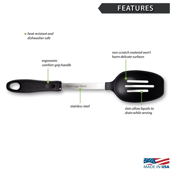 With tons of uses, the Slotted Spoon is the perfect utensil... from ASI 35560 American Made Cutlery
