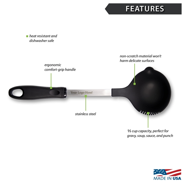 The Ladle is a necessity for a home cook.... from ASI 35560 American Made Cutlery
