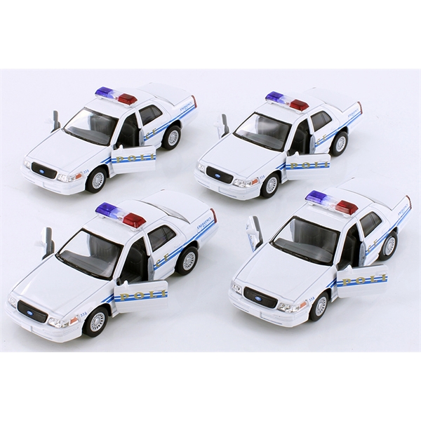 Die cast metal vehicle police car.... from ASI 85620 H M Schmidt Co Inc / Traveling Billboard