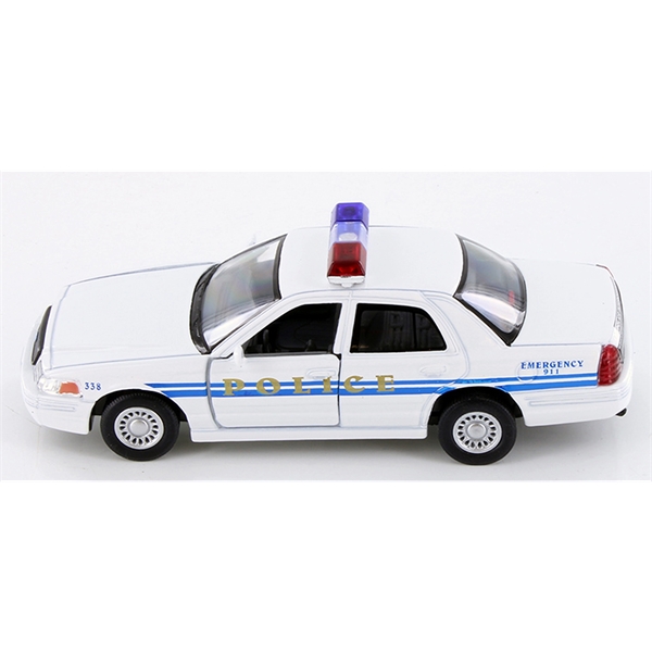 Die cast metal vehicle police car.... from ASI 85620 H M Schmidt Co Inc / Traveling Billboard