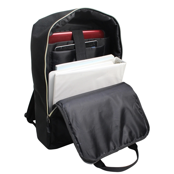 This tote backpack is fashionable and functional. Made of heathered 600D... from ASI 79384 Preferred Nation Inc