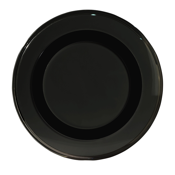 Classic round wireless charger for your next campaign. Add your logo... from ASI 90154 Sunjoy Group Inc