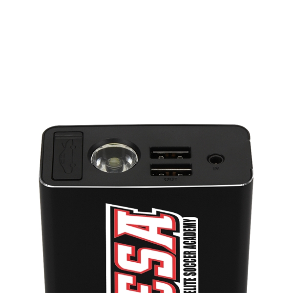 8000mAh combination power bank & car starter with LED flashlight... from ASI 90154 Sunjoy Group Inc