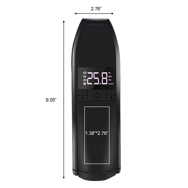 The portable tire inflator has a clear LCD display, high-performance lithium-ion... from ASI 90154 Sunjoy Group Inc