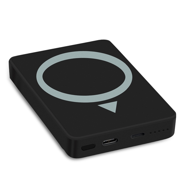 8000mAh Magnetic Power Bank and Wireless Charger. Keep your iPhone fully... from ASI 90154 Sunjoy Group Inc