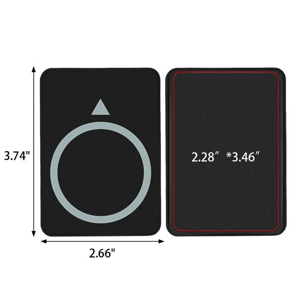 8000mAh Magnetic Power Bank and Wireless Charger. Keep your iPhone fully... from ASI 90154 Sunjoy Group Inc