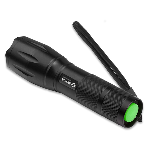VERY bright water resistant 700 lumen LED tactical flashlight with zoom... from ASI 90154 Sunjoy Group Inc