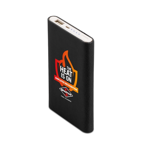 Tanner PU Wrapped Power Bank 4000mAh is a stylish, and slim... from ASI 90154 Sunjoy Group Inc