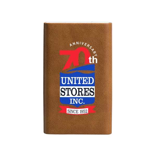 Tanner PU Wrapped Power Bank 4000mAh is a stylish, and slim... from ASI 90154 Sunjoy Group Inc