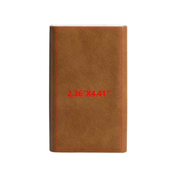 Tanner PU Wrapped Power Bank 4000mAh is a stylish, and slim... from ASI 90154 Sunjoy Group Inc