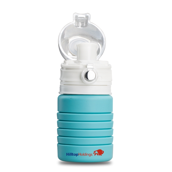 The Pearch 17oz Silicone Collapsible Water Bottle is a great product... from ASI 90154 Sunjoy Group Inc