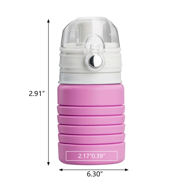 The Pearch 17oz Silicone Collapsible Water Bottle is a great product... from ASI 90154 Sunjoy Group Inc