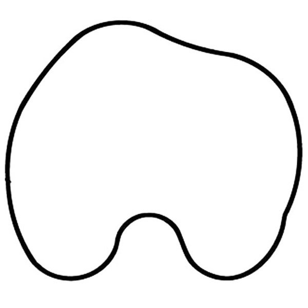 Magnets - Stock Shape Collection. 20 and 30-Mil magnets with white... from ASI 80210 Quikey Mfg Co Inc / Quikey Line