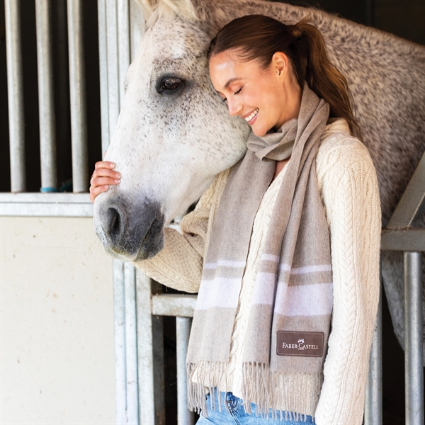 12" x 72" cashmere scarf with 4" fringes is packaged inside... from ASI 90913 Terry Town