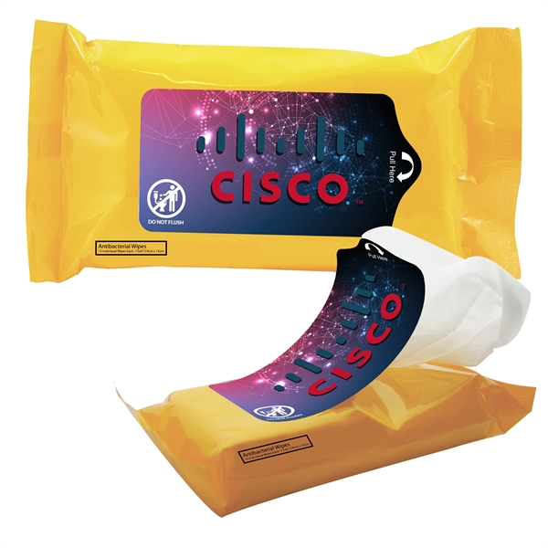 Pouch filled with 15 individual alcohol-free, anti-bacterial wipes.... from ASI 90807 Tekweld