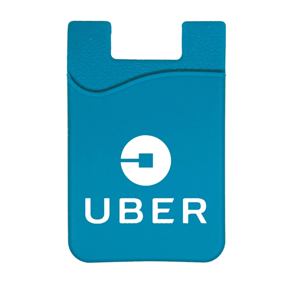 Silicone wallet attaches to your cell phone.... from ASI 90807 Tekweld