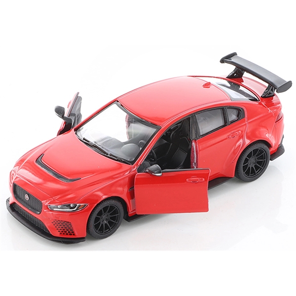 Die cast metal vehicle Jaguar XE... from ASI 85620 H M Schmidt Co Inc / Traveling Billboard