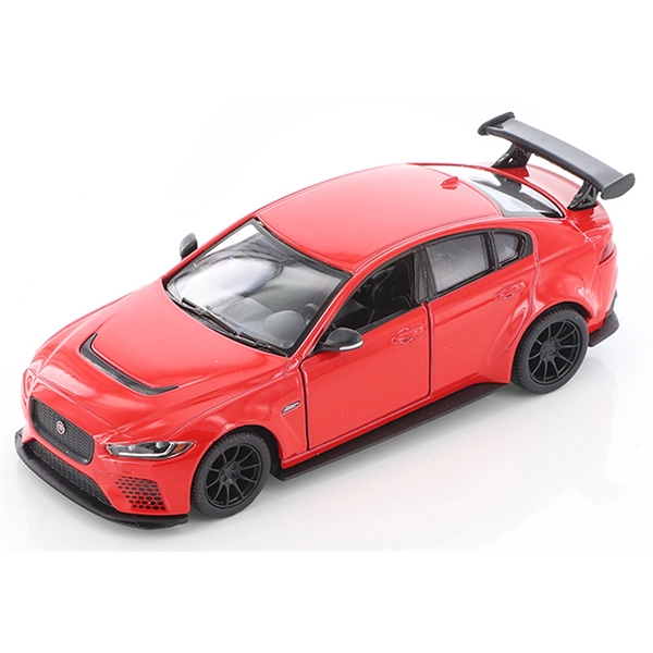 Die cast metal vehicle Jaguar XE... from ASI 85620 H M Schmidt Co Inc / Traveling Billboard