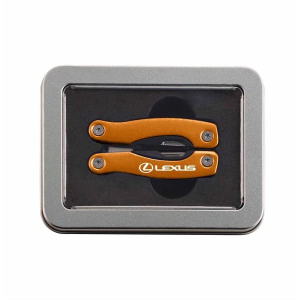 Multi-function tool that measures 2 1/2" when closed with spring action... from ASI 46170 Compass Industries Inc