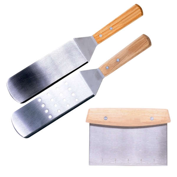 Deluxe Grilling Scraper & Fiippers Set... from ASI 38120 Ball Pro / Diversified Quality Kitchenware