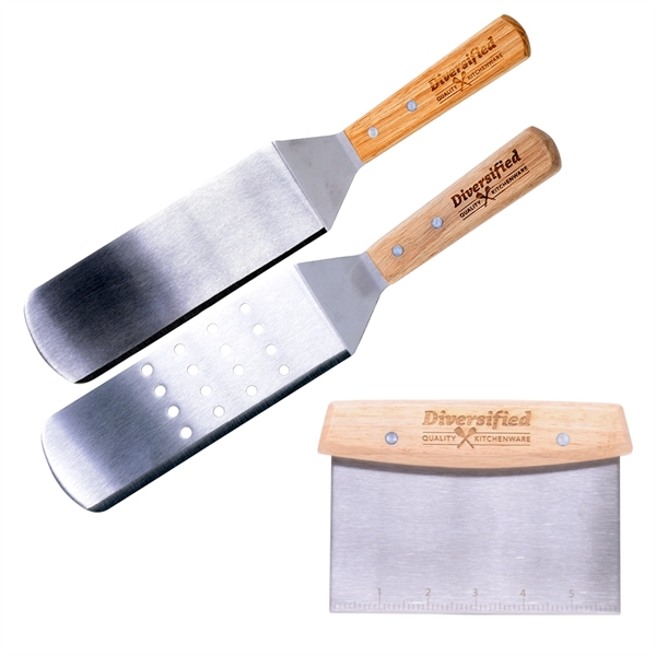 Deluxe Grilling Scraper & Fiippers Set... from ASI 38120 Ball Pro / Diversified Quality Kitchenware
